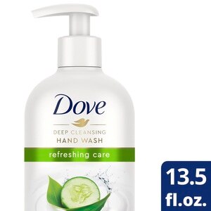 Dove Cucumber & Green Tea Hand Soap Wash, 13.5 OZ