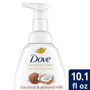 Dove Advanced Care Foaming Hand Wash, Coconut & Almond Milk, 10.1 Oz , CVS