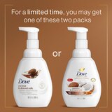 Dove Advanced Care Foaming Hand Wash, Coconut & Almond Milk, 10.1 oz, thumbnail image 5 of 8