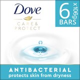 Dove Antibacterial Beauty Bar For All Skin Types, 3.75 OZ, thumbnail image 1 of 6