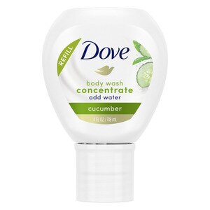 Dove Refill Cucumber Body Wash Concentrate, 4 Oz , CVS