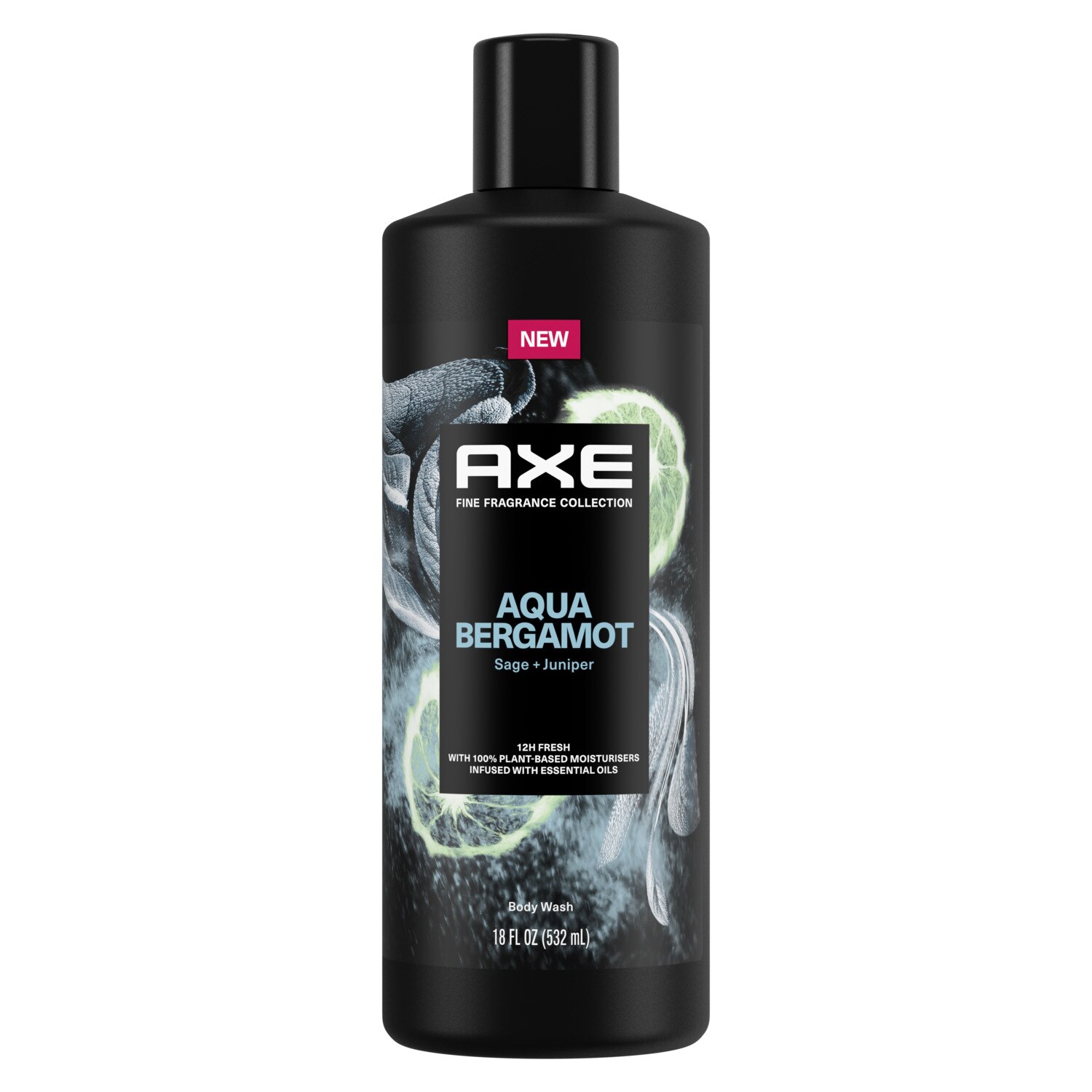 Axe Fine Fragrance Body Wash, Aqua Bergamot, 18 Oz , CVS
