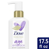 Dove Age Embrace Body Cleanser with Peptides and Pure Glycerin For Maturing Skin, 17.5 OZ, thumbnail image 5 of 5