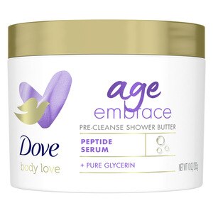 Dove Body Love Age Embrace Pre-Cleanse Shower Butter, 10 OZ
