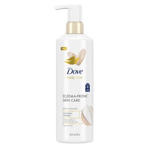 Dove Body Love Eczema-Prone Skin Care Body Cleanser, Frangrance-Free, 17.5 Oz , CVS