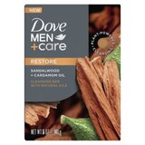 Dove Men+Care Premium Bar Soap, Sandalwood, 5 OZ, thumbnail image 1 of 3
