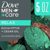 Dove Men+Care Premium Bar Soap, Eucalyptus, 5 OZ, thumbnail image 2 of 3