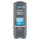 Dove Men+Care Clean Comfort Body and Face Wash For Fresh, Healthy-Feeling Skin, 30 OZ, thumbnail image 1 of 5