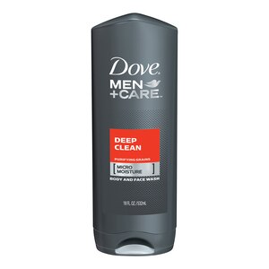 Dove Men+Care Deep Clean - Gel de baño para manos y cuerpo, 18 oz