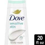 Dove Skin Nourishing Sensitive Skin Body Wash for Softer and Smoother Skin, 20 OZ, thumbnail image 4 of 8