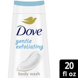 Dove Gentle Exfoliating Body Wash, 20 OZ, thumbnail image 4 of 8