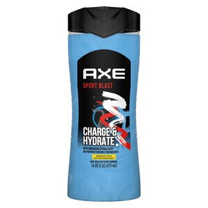 AXE Sport Blast - Champú y gel de baño 2 en 1 para hombre, 16 oz