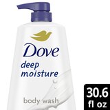 Dove MicroMoisture Body Wash Pump For Dry Skin Sulfate Free Moisturizing Bodywash, 30.6 OZ, thumbnail image 4 of 8