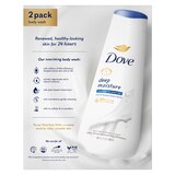 Dove Deep Moisture Body Wash 20 OZ, Twin Pack, thumbnail image 2 of 8