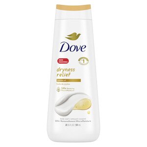 Dove Dry Oil Moisture - Gel de baño, 20 oz