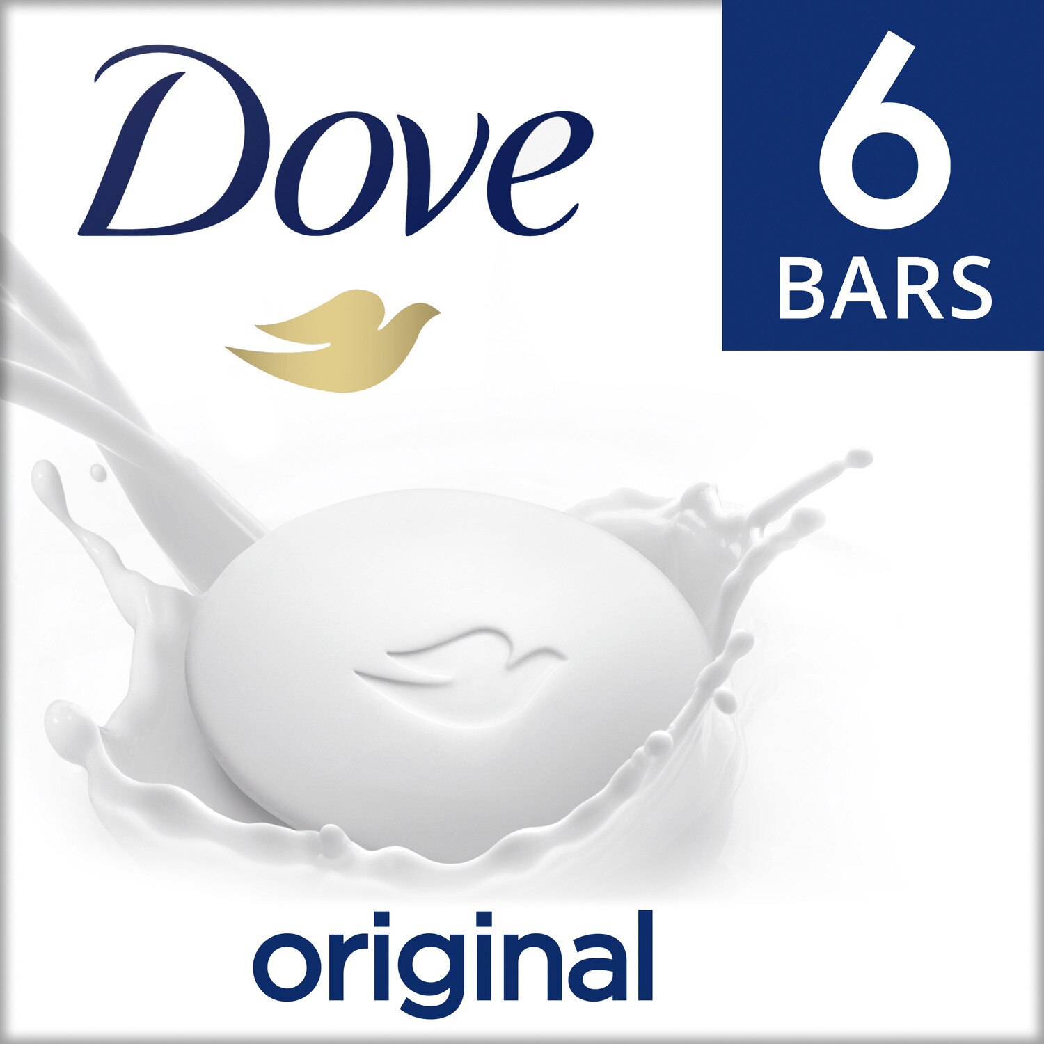 Dove Effectively Washes Away Bacteria, Nourishes Your Skin White Beauty Bar, 3.75 OZ, 6 Bars , CVS