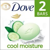 Dove go fresh Cucumber and Green Tea Beauty Bar, 4 OZ, thumbnail image 1 of 6