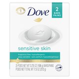 Dove Sensitive Skin Beauty Bar, 4 OZ, thumbnail image 3 of 6