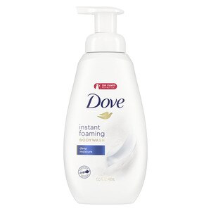 Dove Deep Moisture Shower Foam, 13.5 OZ