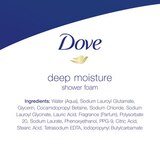 Dove Deep Moisture Shower Foam, 13.5 OZ, thumbnail image 4 of 5
