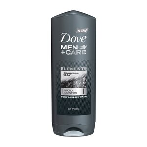 Dove Men+Care Elements Charcoal + Clay Body Wash, 18 Oz , CVS