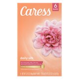 Caress Daily Silk Beauty Bar, 4 OZ, 6 Bar, thumbnail image 1 of 5