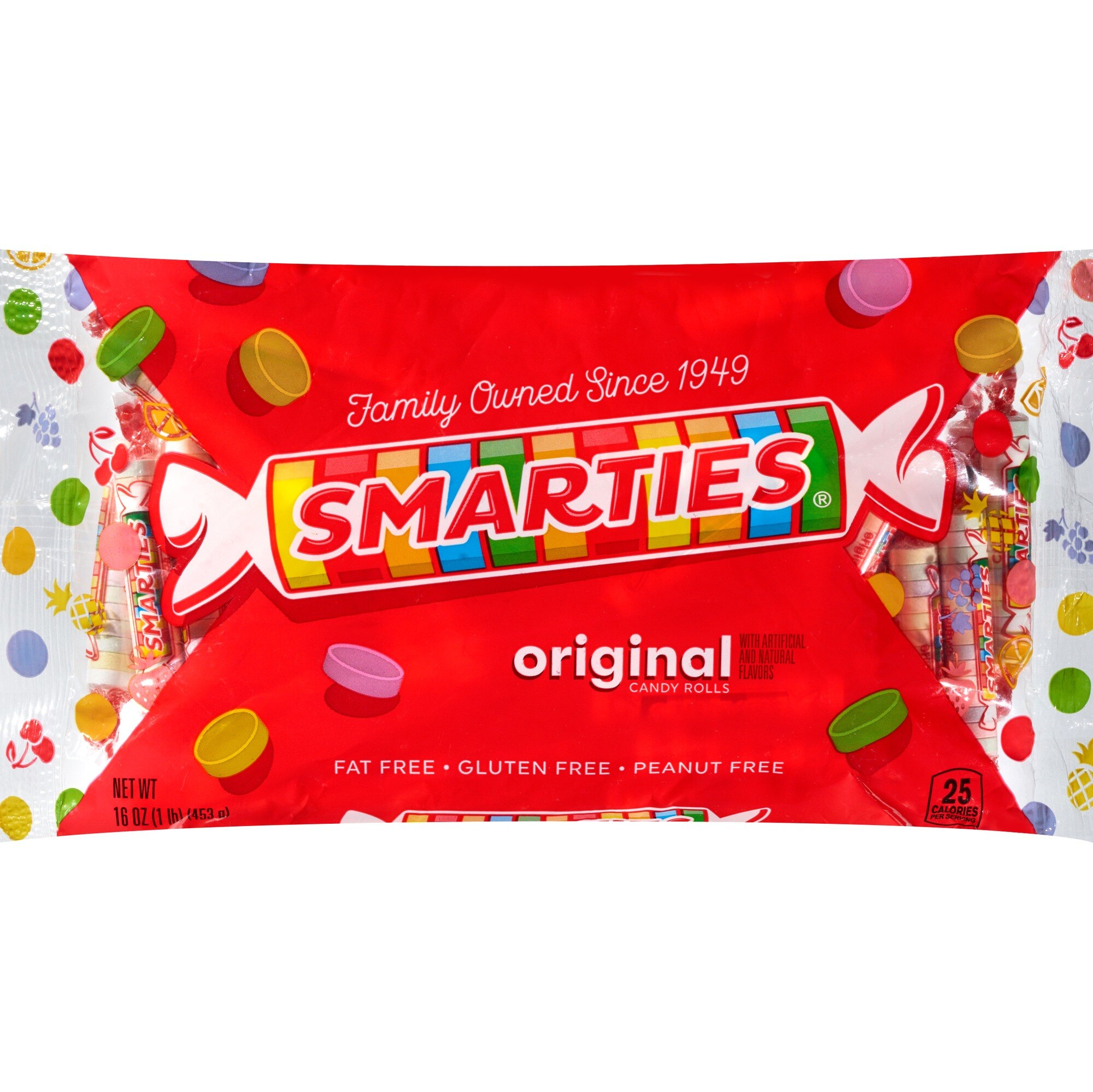 Smarties Original Candy Rolls, 16 OZ