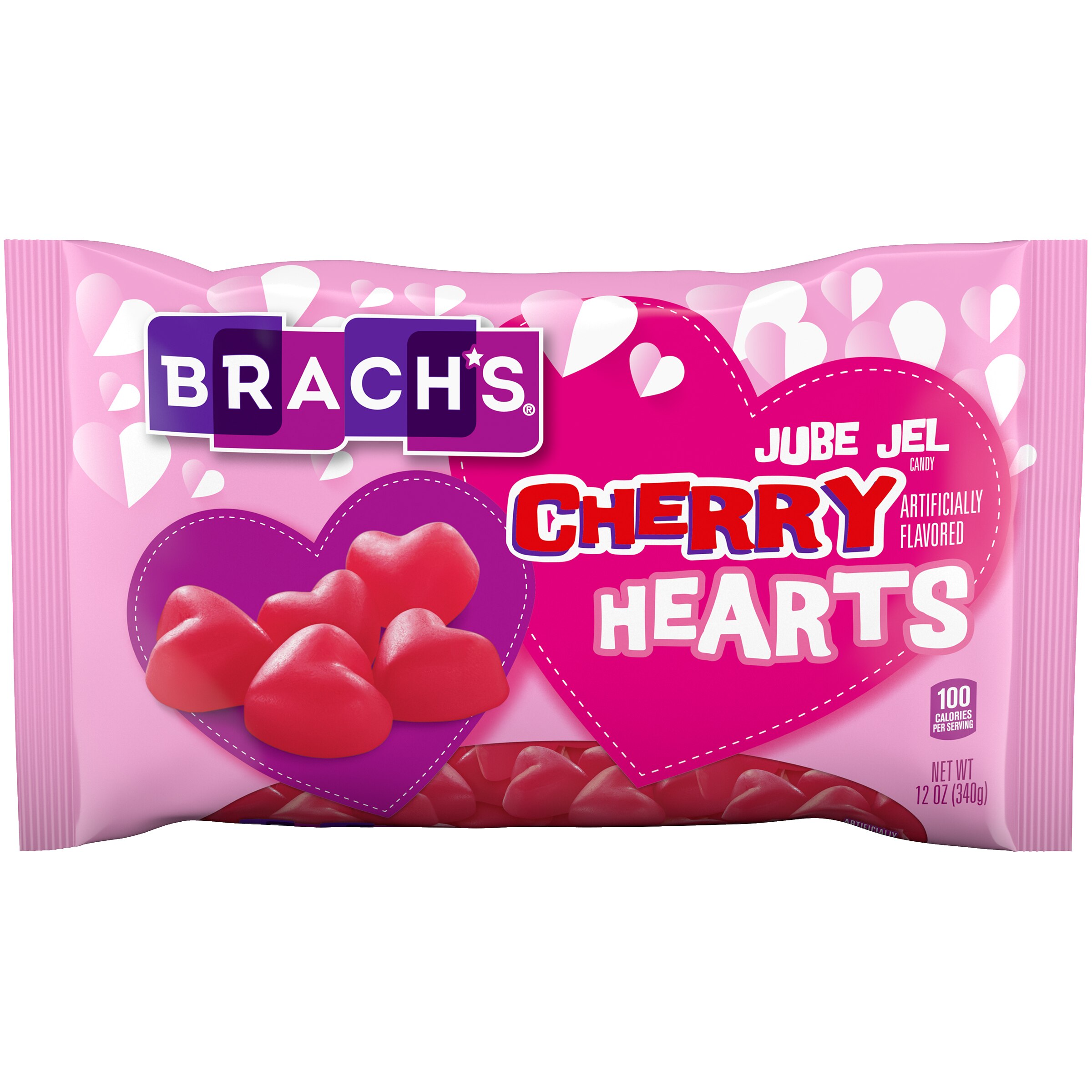 Brach's Jube Jel Cherry Hearts Candy, 12 Oz , CVS