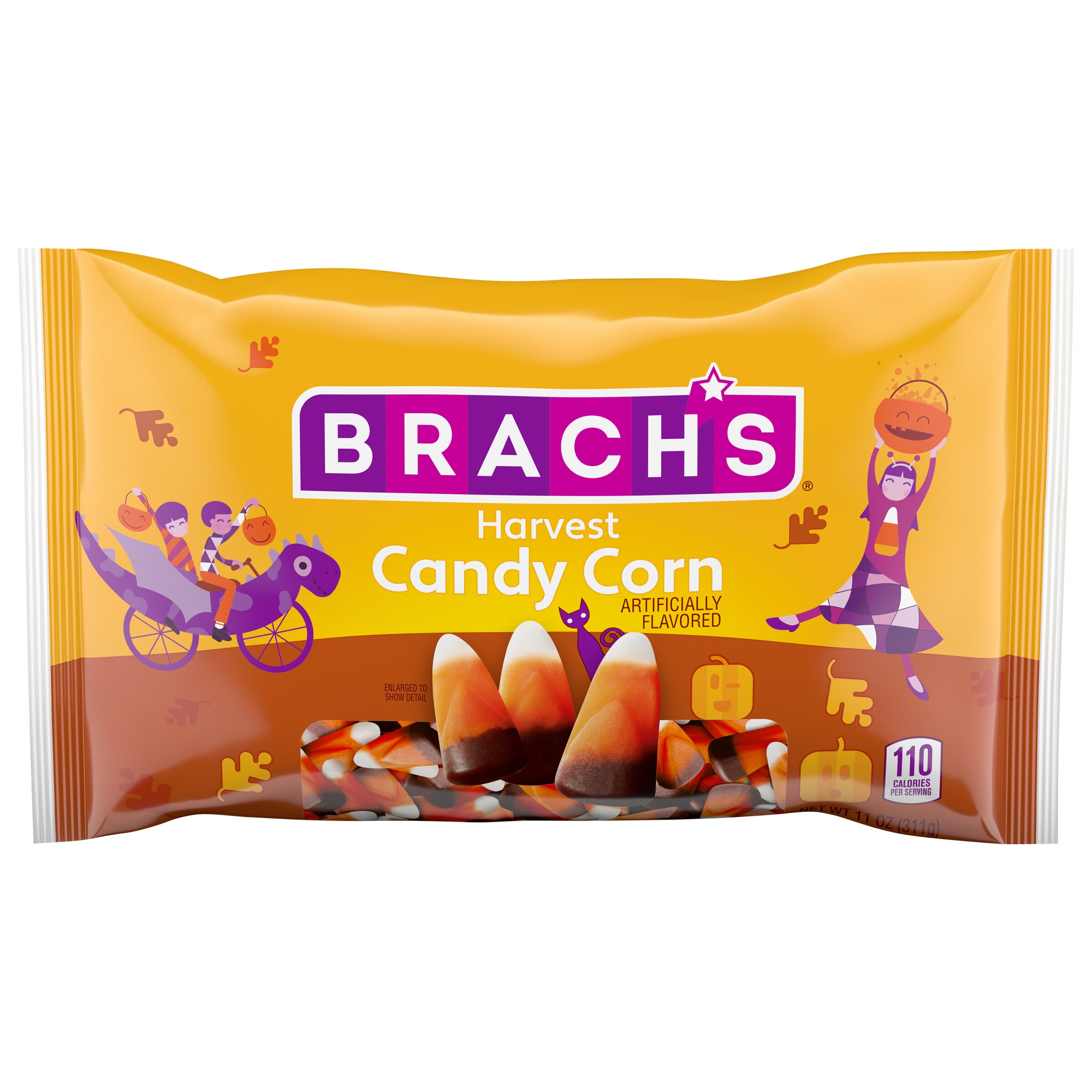 Brach's Harvest Candy Corn, Laydown Bag, 11 oz