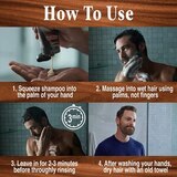 Just For Men Control GX Grey Reducing Beard Wash, 4 Fl Oz, thumbnail image 3 of 5