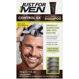 Just For Men ControlGX - Champú para reducir las canas, 5 oz
