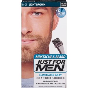 Just For Men Color Gel Mustache Beard Sideburns With Photos