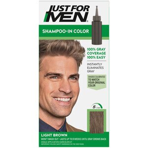 Just For Men Shampoo-In Color, Light Brown , CVS