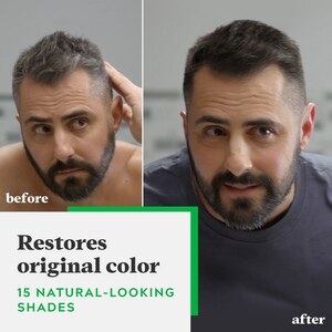 Just For Men Shampoo-In Color, Gray Hair Coloring for Men