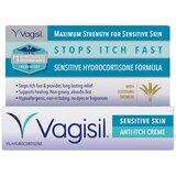 Vagisil Maximum Strength Anti-Itch Vaginal Creme, Sensitive Skin Formula, 1 OZ, thumbnail image 1 of 2
