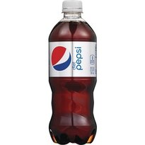 Diet Pepsi Zero Calorie Bottle, 20 oz