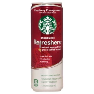 Starbucks Refreshers Revitalizing Energy, Raspberry Pomegranate, 12 Oz , CVS