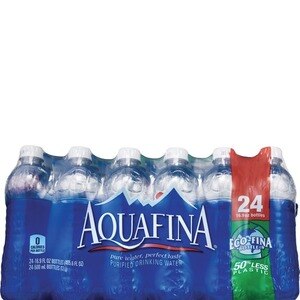 Aquafina Purified Drinking Water 16.9 OZ, 24 Ct , CVS