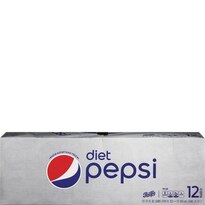 Diet Pepsi Zero Calorie Can 12 OZ, 12CT