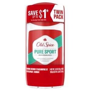 Old Spice 48-Hour Antiperspirant & Deodorant Stick, Pure Sport, 3 OZ, 2 Pack , CVS