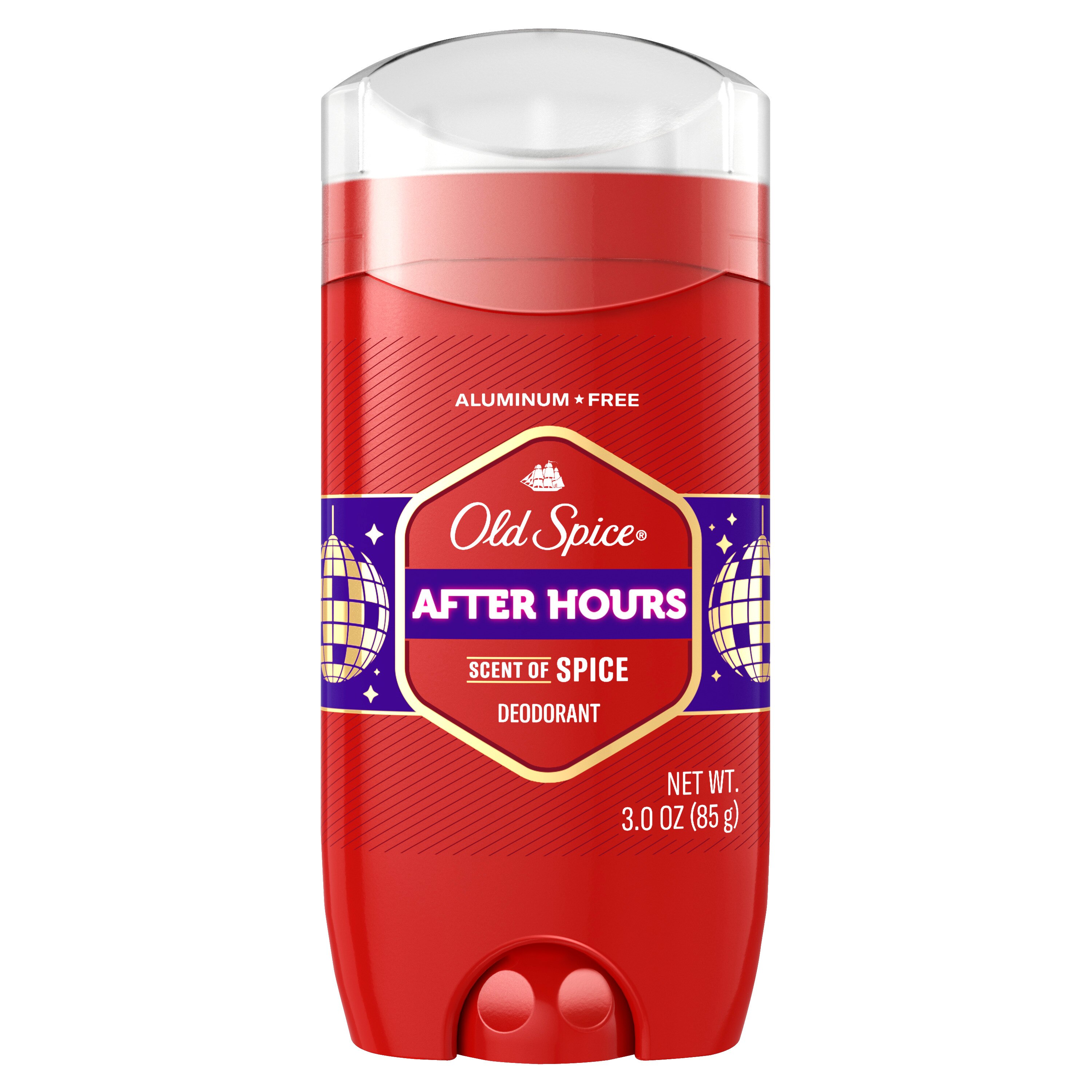 Old Spice Red Collection After Hours Scent Deodorant for Men, 3.0 OZ