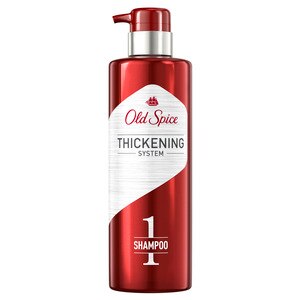 Old Spice Thickening System Shampoo for Men, Infused with Biotin, 17.9 OZ