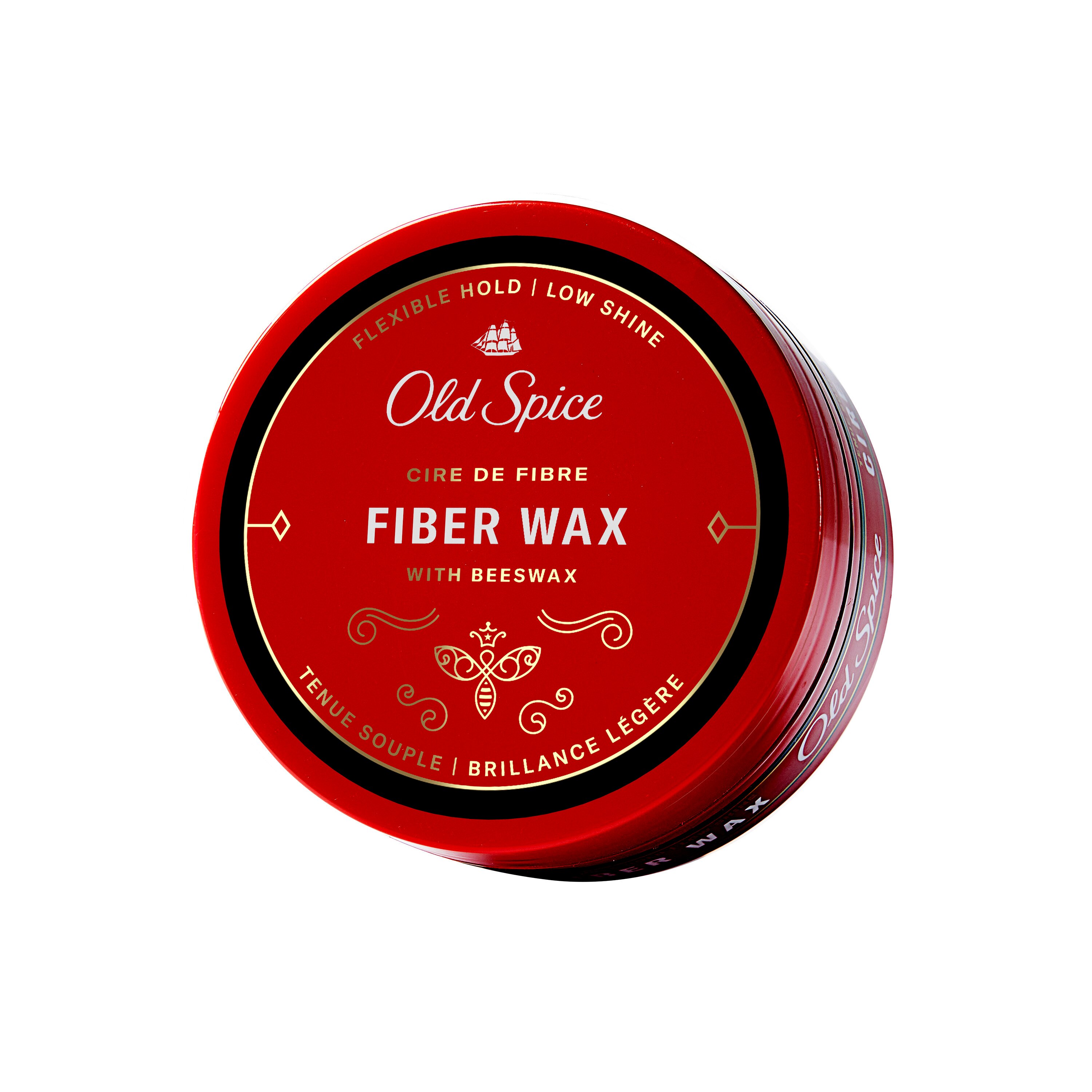 Old Spice Hair Styling Fiber Wax for Men, 2.22 OZ