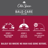 Old Spice Bald Care System Daily Exfoliating Scalp Wash Shampoo, thumbnail image 4 of 9