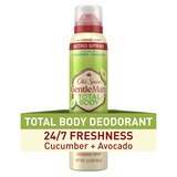 Old Spice Total Body Deodorant Aluminum Free Spray, Cucumber Avocado, 3 OZ, thumbnail image 2 of 9