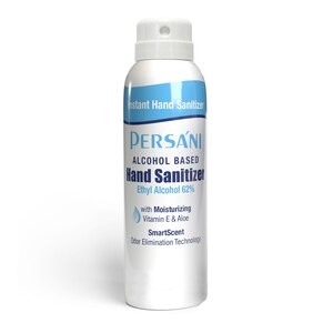 Persani Continuous Spray Hand Sanitizer with Vitamin E and Aloe, 4 OZ