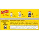 Glad Quick-Tie Tall Kitchen Trash Bags, 13 Gal, 68 ct, thumbnail image 2 of 10