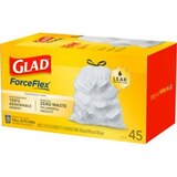 Glad ForceFlex Sustainable Tall Kitchen Trash Bags made with 100% Renewable Energy, 13 Gal Drawstring, 45 ct, thumbnail image 3 of 10