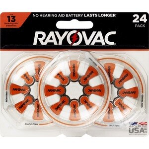 Rayovac Hearing Aid Battery, 13, 24 C - 24 Ct , CVS