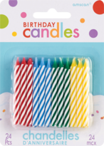 Amscan Birthday Candles, 24 ct